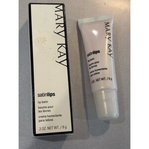 New In Box Mary Kay Satin Lips Lip Balm 072685~ Full Size ~Fast Ship